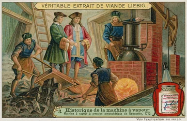 Thomas Newcomens atmosphärische Dampfmaschine, 1712